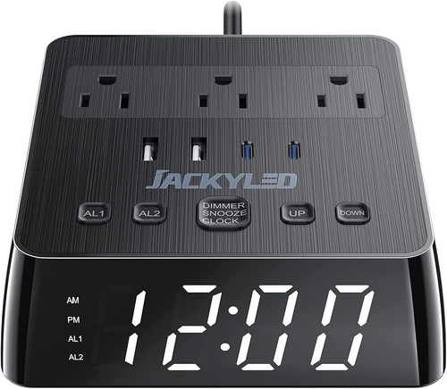 Jackyled alarm clock - alarm, with